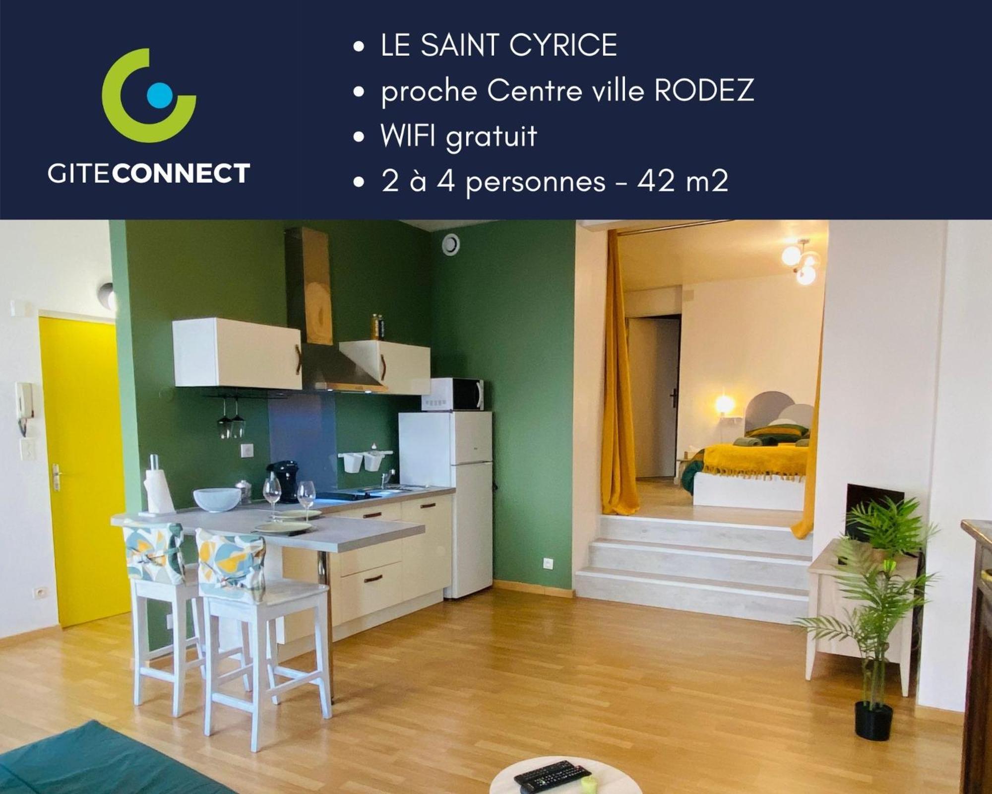 Le Saint Cyrice Leilighet Rodez Eksteriør bilde